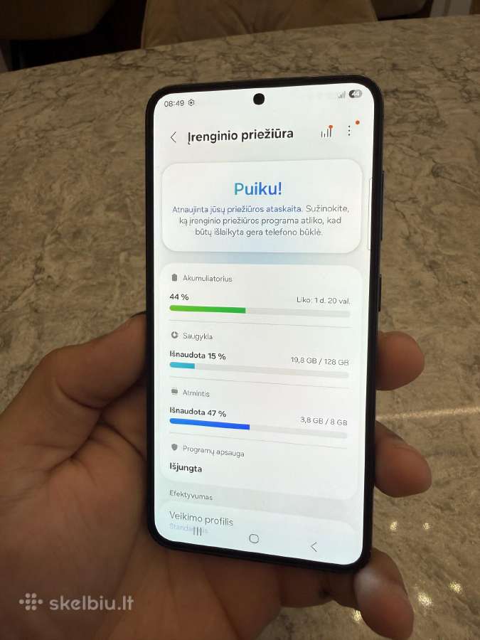 Samsung s23, 8/128gb - nuotraukos Nr. 4