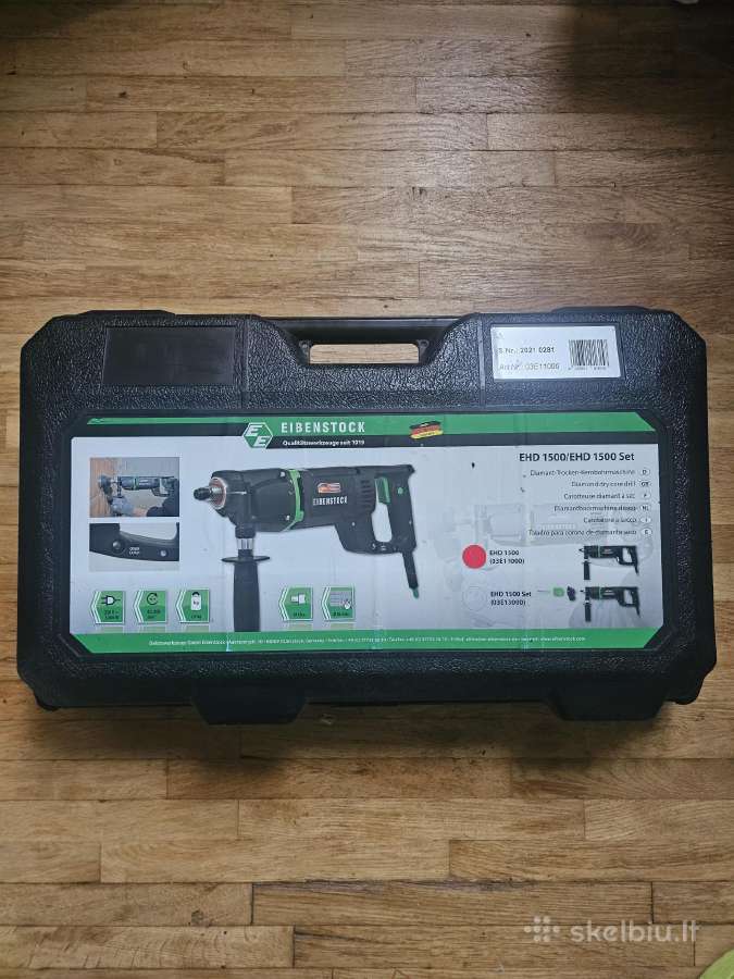 Eibenstock Ehd 1500 elektrinis gręžtuvas - nuotraukos Nr. 2