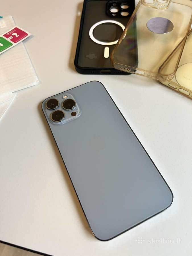 iPhone 13 Pro Max 128gb Sierra Blue - nuotraukos Nr. 7