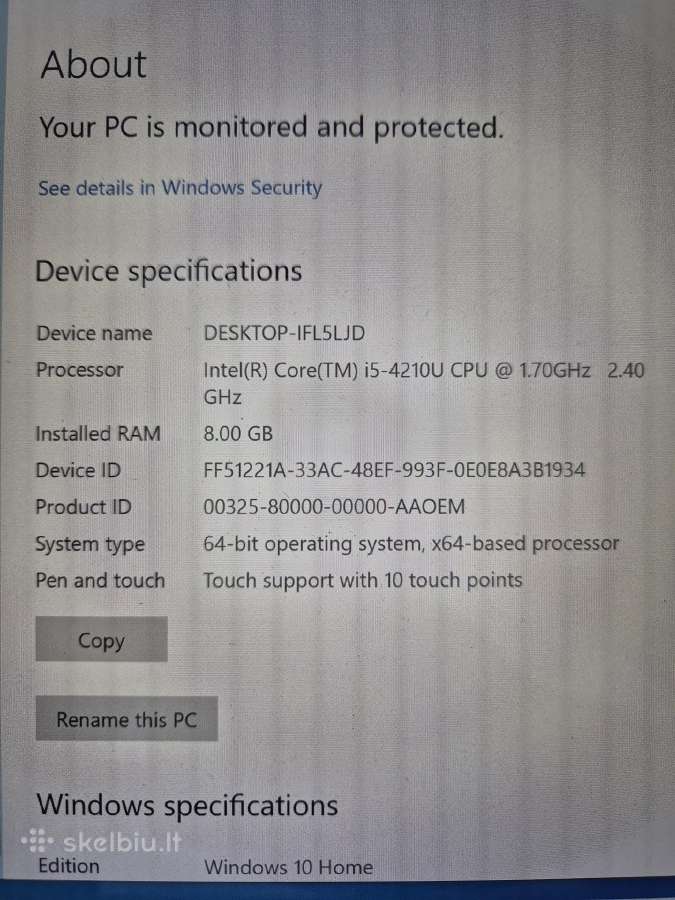 Lenovo yoga pro 2 - nuotraukos Nr. 3