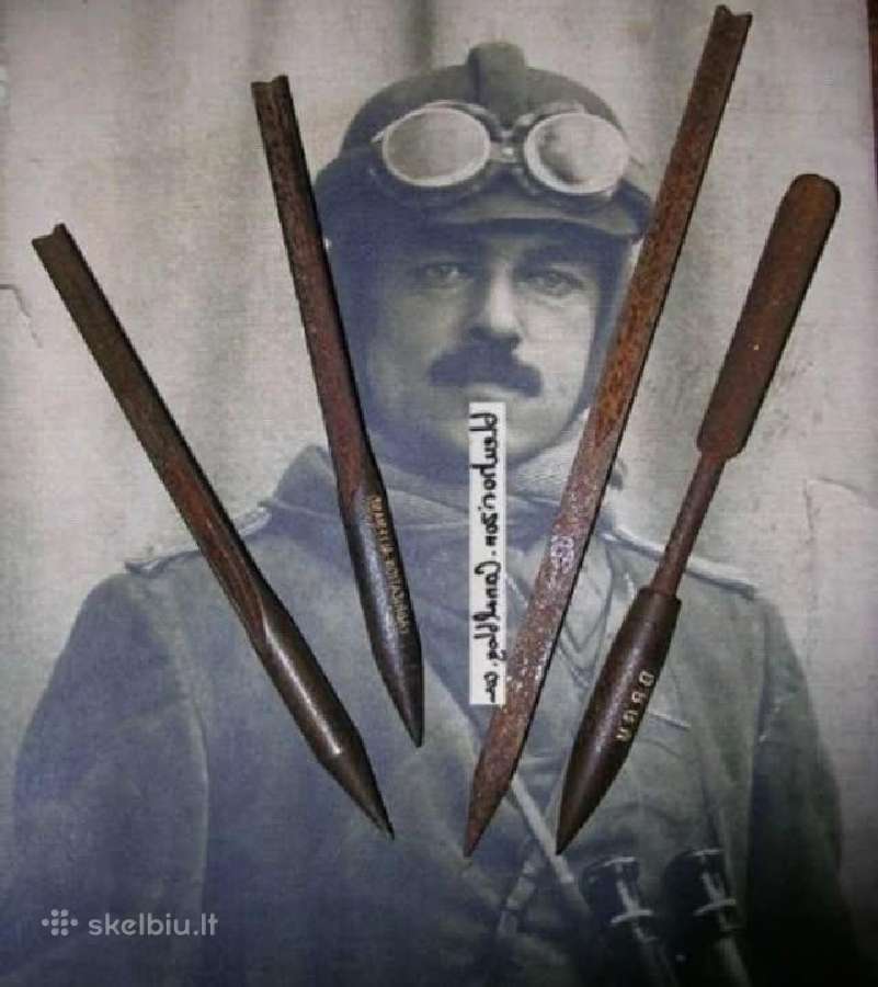 Flechette,strėlė.ww1. G98.w05.metalinė makštis . - nuotraukos Nr. 5