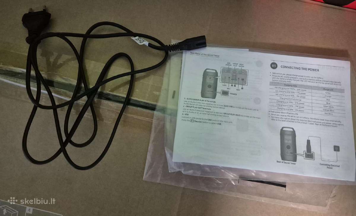 Muzikinis centras Samsung Soundtower St50f - nuotraukos Nr. 7