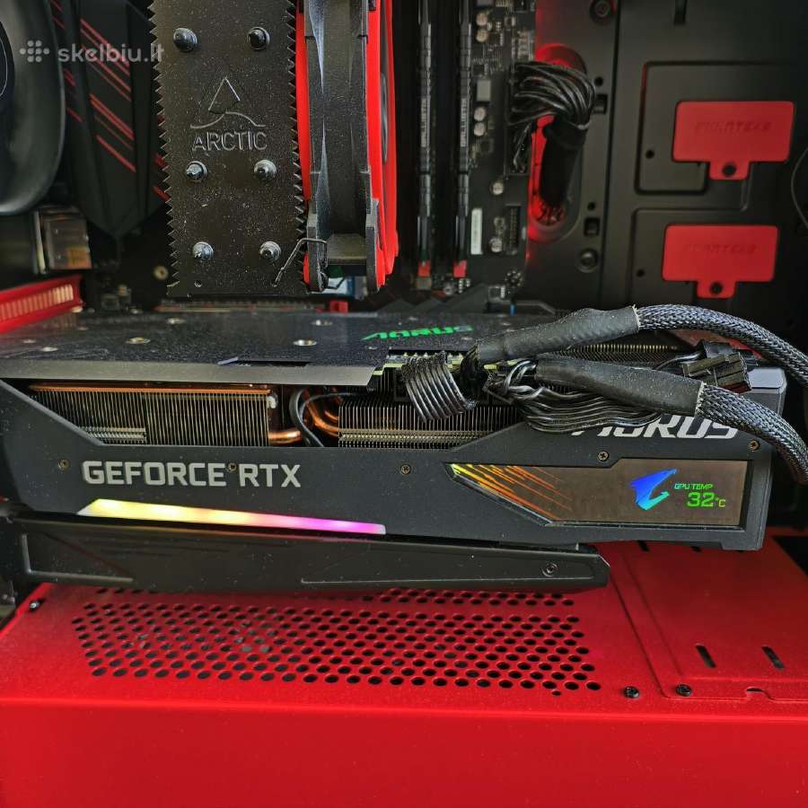 I5 9600kf, Ram32gb3600, Aorus Rtx3070ti, Windows11 - nuotraukos Nr. 5