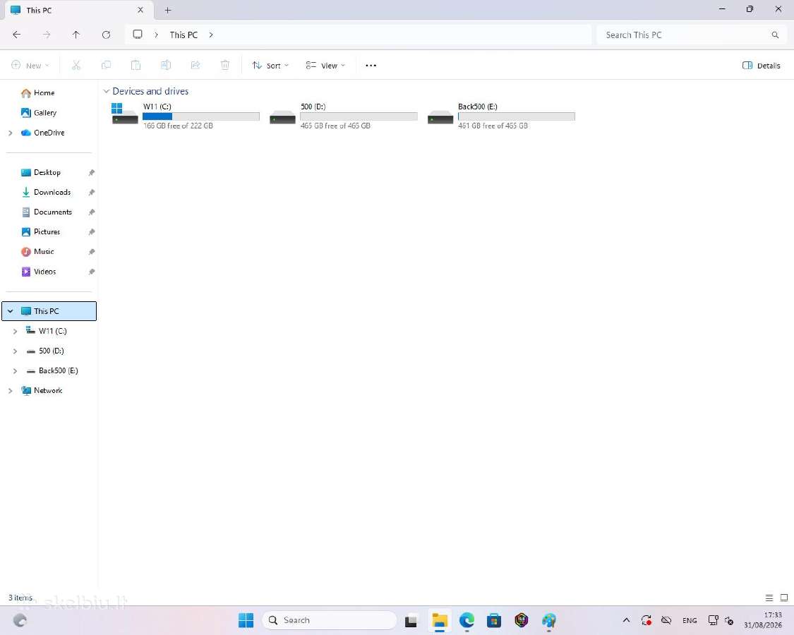 I5 9600kf, Ram32gb3600, Aorus Rtx3070ti, Windows11 - nuotraukos Nr. 8