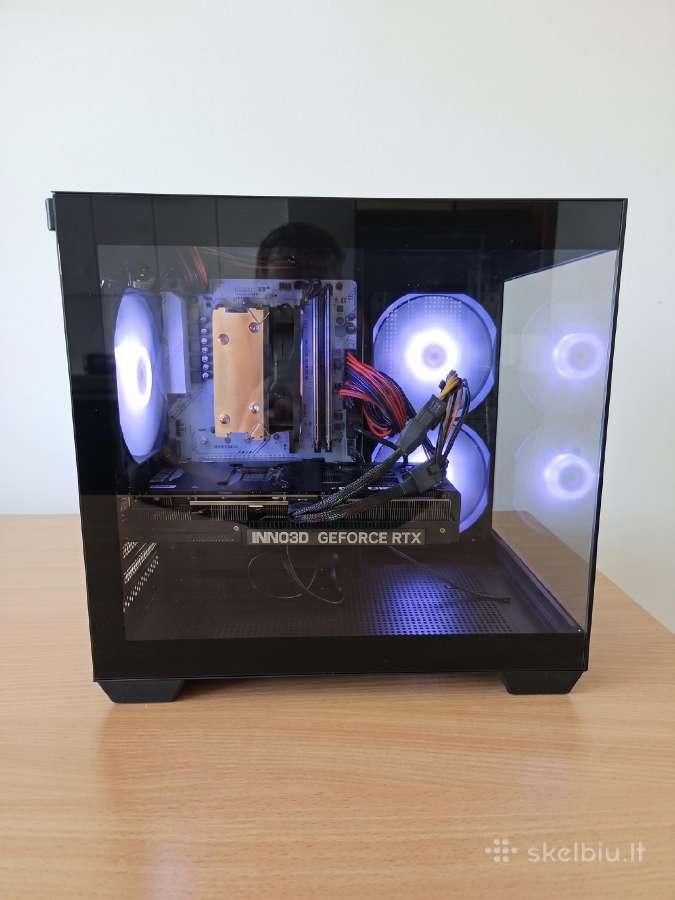Pc Rtx 5070 12gb, Ryzen 5 5500x3d, 32gb RAM - nuotraukos Nr. 2