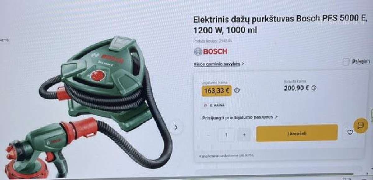 Dažų purkštuvas ir drenažiniai vandens siurbliai - nuotraukos Nr. 4