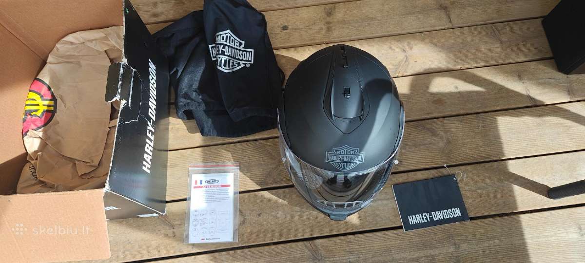 Harley davidson motociklo šalmas - nuotraukos Nr. 6