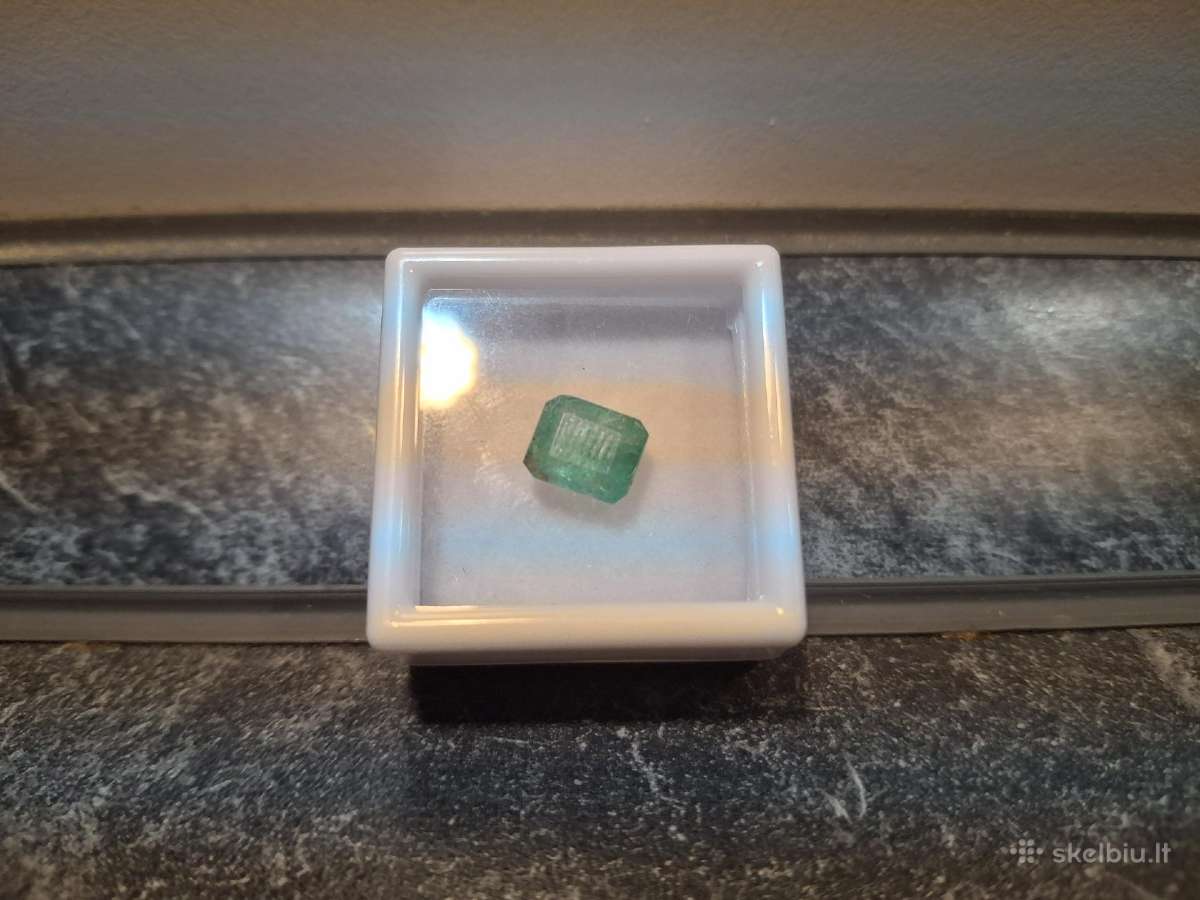 1.96ct Smaragdas (Zambija) Brangakmenis - nuotraukos Nr. 5