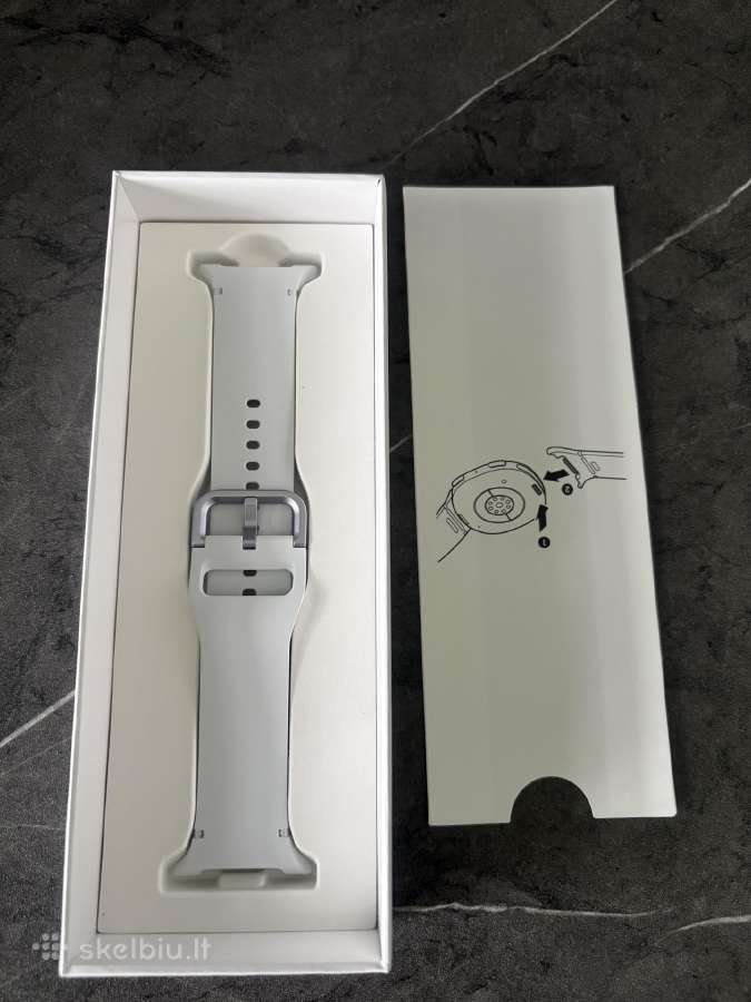 Samsung Galaxy Watch 8 Silver 40mm - nuotraukos Nr. 5