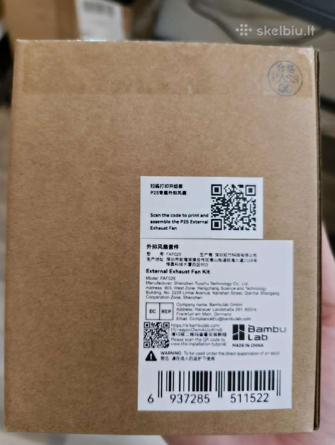Bambu lab P2s - nuotraukos Nr. 3