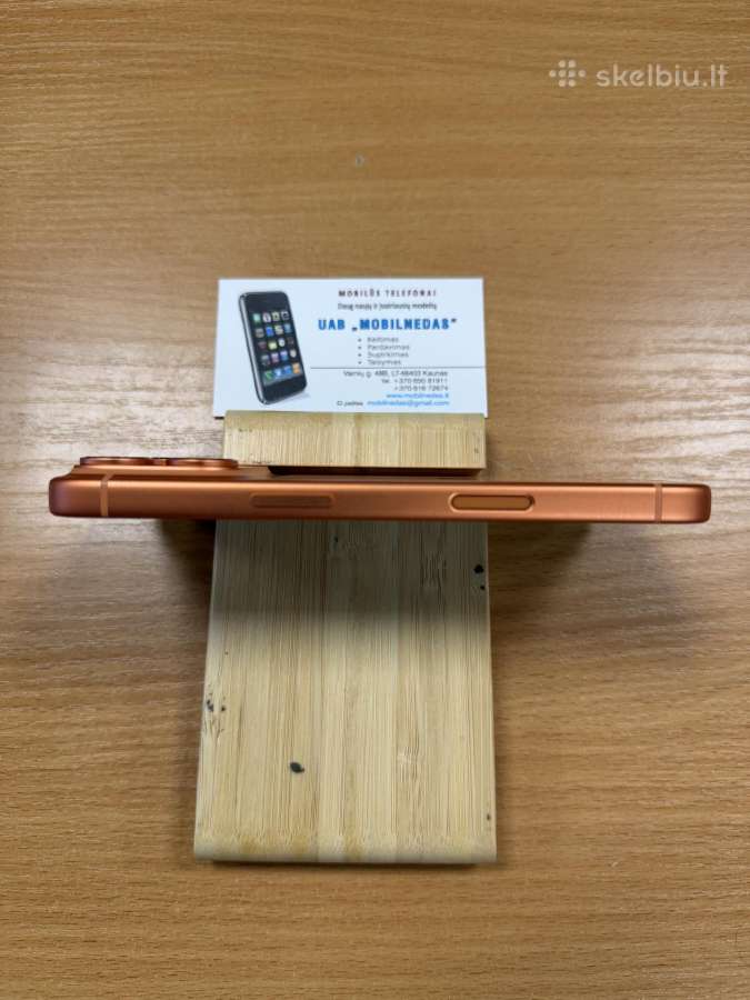 iPhone 17 Pro 256gb Orange Kaina 990eur - nuotraukos Nr. 6