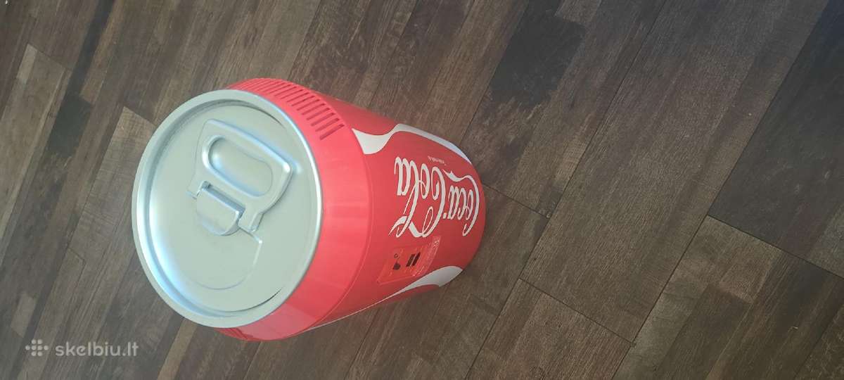 Coca-cola skardinės formos mini šaldytuvas - nuotraukos Nr. 3