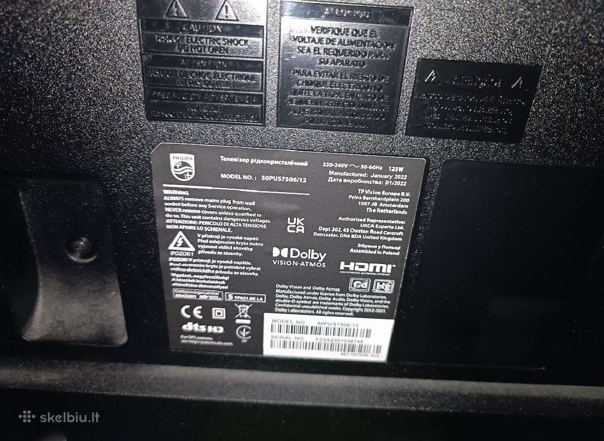 Philips LED TV 50 - nuotraukos Nr. 3