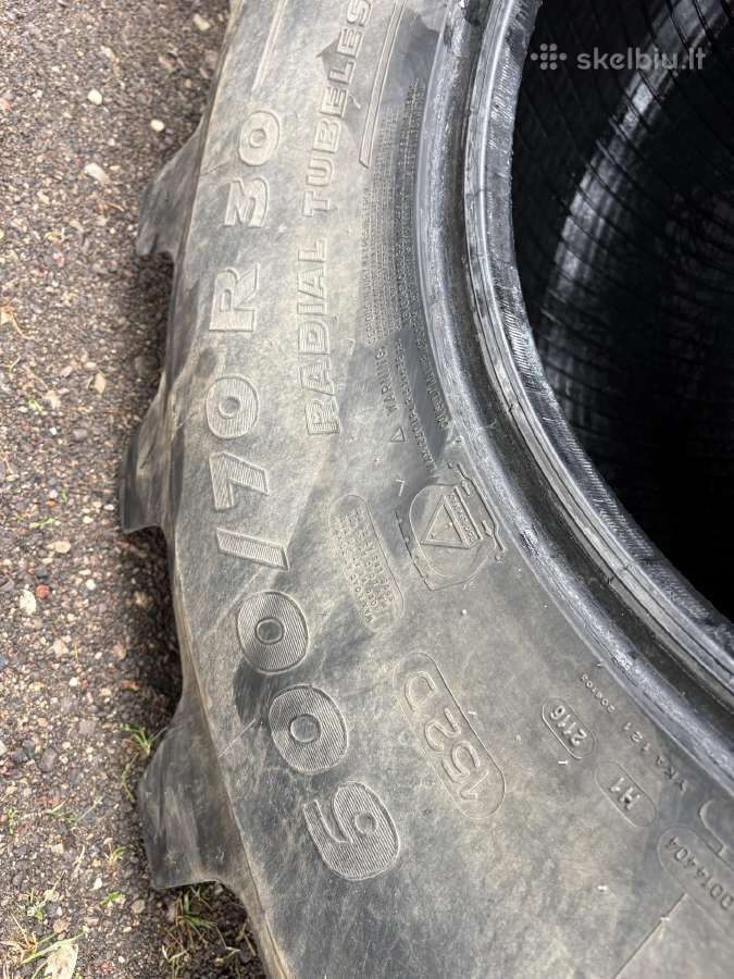 650/85r38 600/70r30 Michelin padangų komplektas - nuotraukos Nr. 9