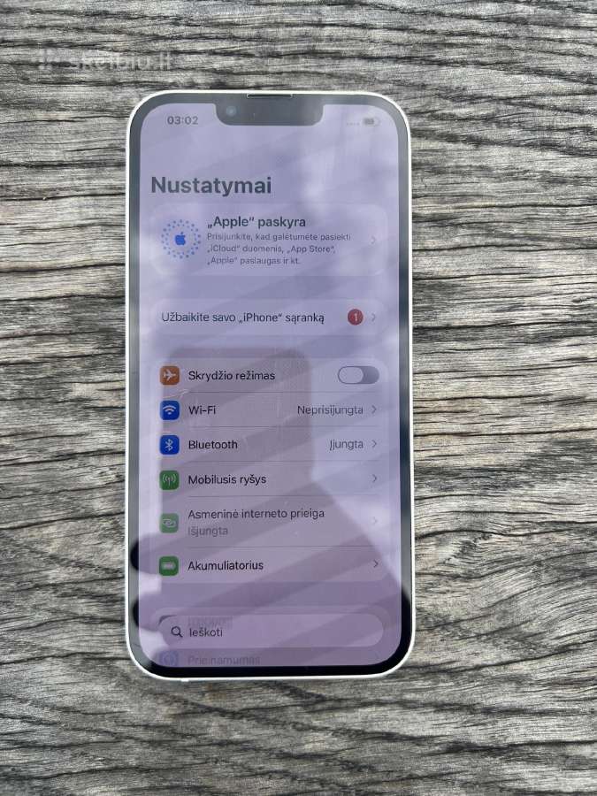iPhone 13 128gb white - nuotraukos Nr. 6