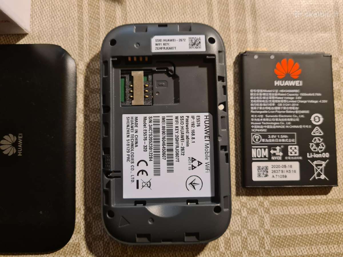 Huawei E5576 - nuotraukos Nr. 6