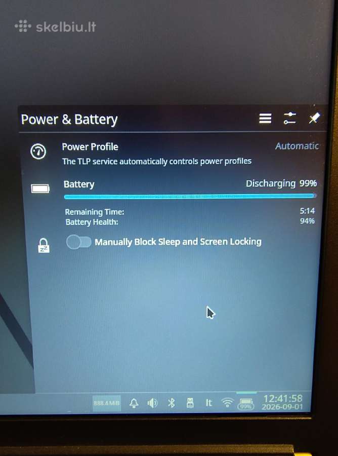 Lenovo Thinkpad X201i - nuotraukos Nr. 7