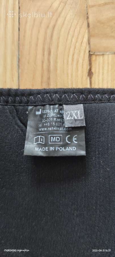 Kelio itvaras ortopedinis reguliuojamas 2xl - nuotraukos Nr. 6