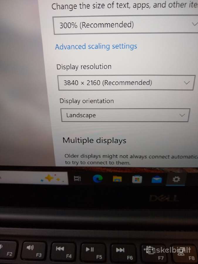 Xps 9370 4k touch/i5-8th/16gb RAM - nuotraukos Nr. 2