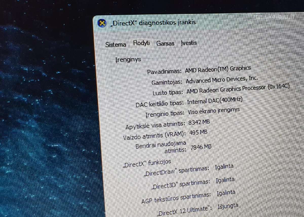 Hp Pavilion 12x2.1ghz/ 16 RAM/ Radeon/ 500gb Nvme - nuotraukos Nr. 7