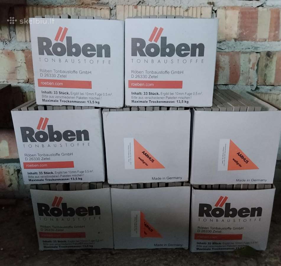 Röben klinkerio apdailos plyteles 4 m² - 50eur - nuotraukos Nr. 4