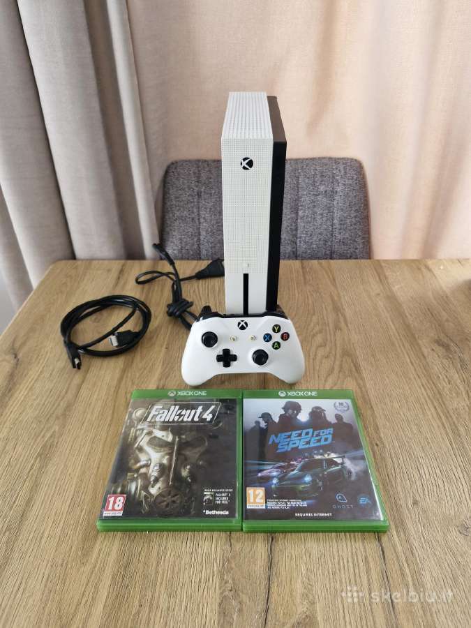 Xbox one s + žaidimai - nuotraukos Nr. 2