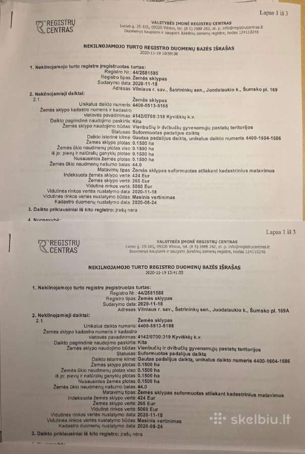 Parduodami 7 namų valdos sklypai, Šatrininkai - nuotraukos Nr. 11