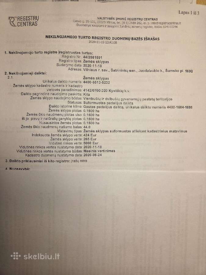 Parduodami 7 namų valdos sklypai, Šatrininkai - nuotraukos Nr. 12