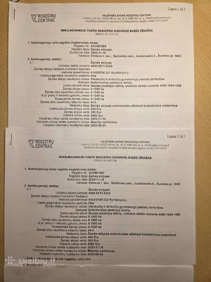 Parduodami 7 namų valdos sklypai, Šatrininkai - nuotraukos Nr. 13