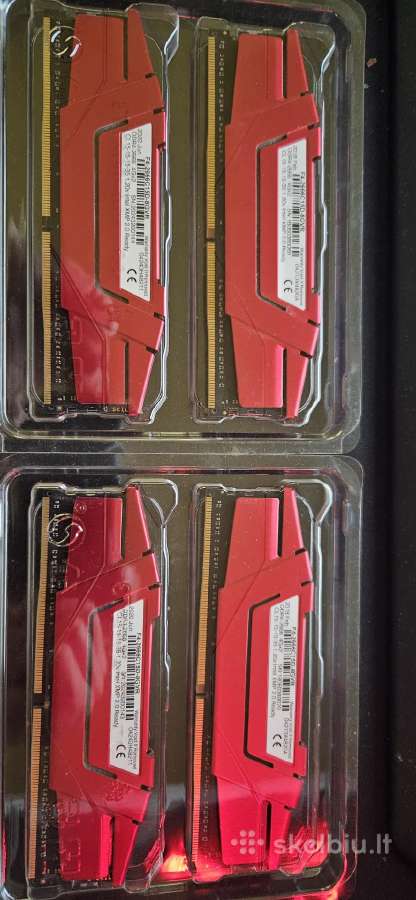 G skill ripjaws Ddr4 4x4 2666mhz 16gb - nuotraukos Nr. 6