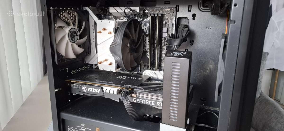 Kompiuteris ryzen 5 3600, rtx 3060ti - nuotraukos Nr. 2