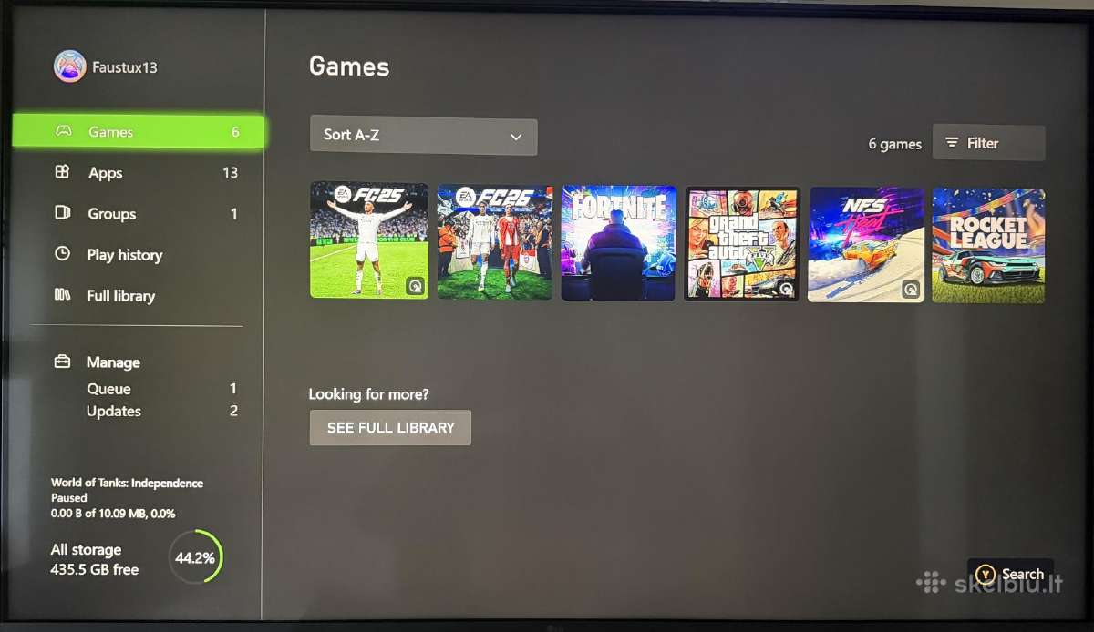 Parduodu xbox one s koncole su 2 pulteliais - nuotraukos Nr. 8