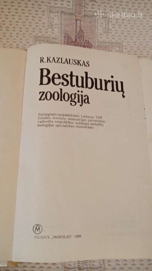 Bestuburių Zoologija - nuotraukos Nr. 2