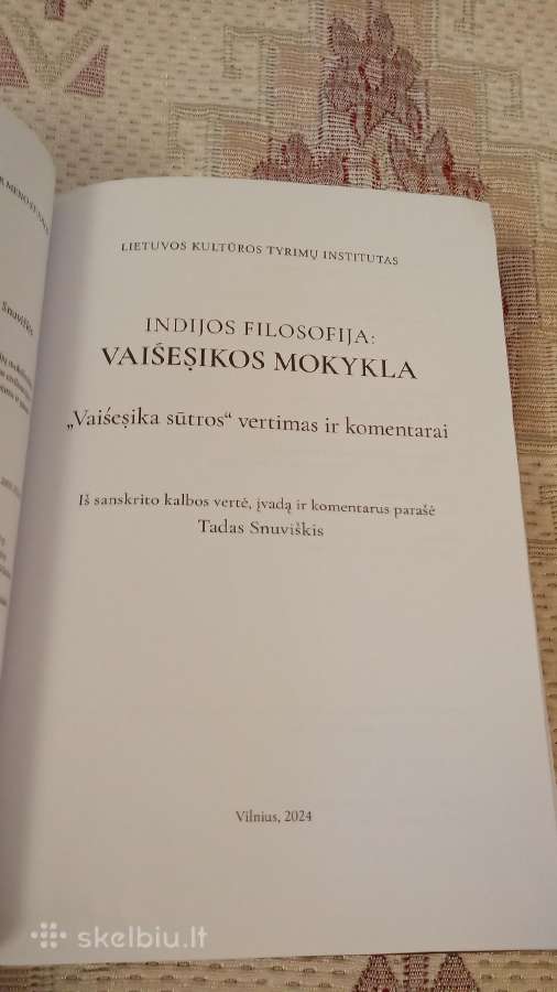 Indijos filosofija : Vaiśeşikos mokykla - nuotraukos Nr. 2