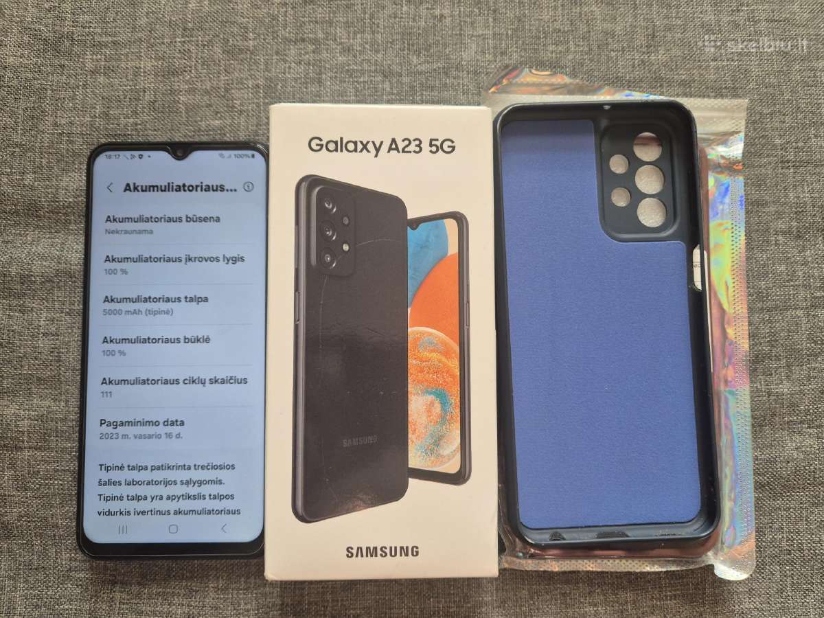Samsung a23 5G - nuotraukos Nr. 4