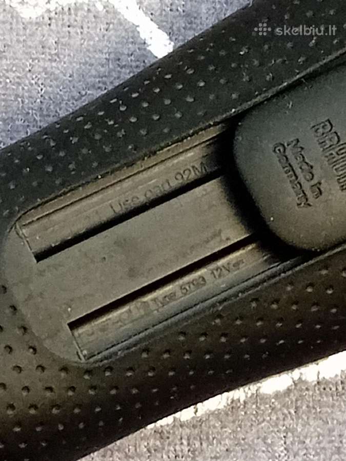 Braun 9 serijos su pakroveju ir dezute, be defektu - nuotraukos Nr. 8