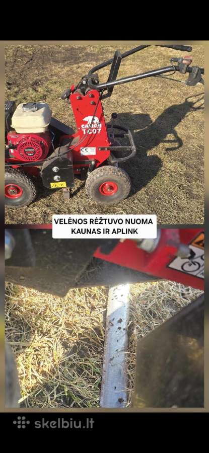 Aeratoriaus skarifikatoriaus nuoma - nuotraukos Nr. 6