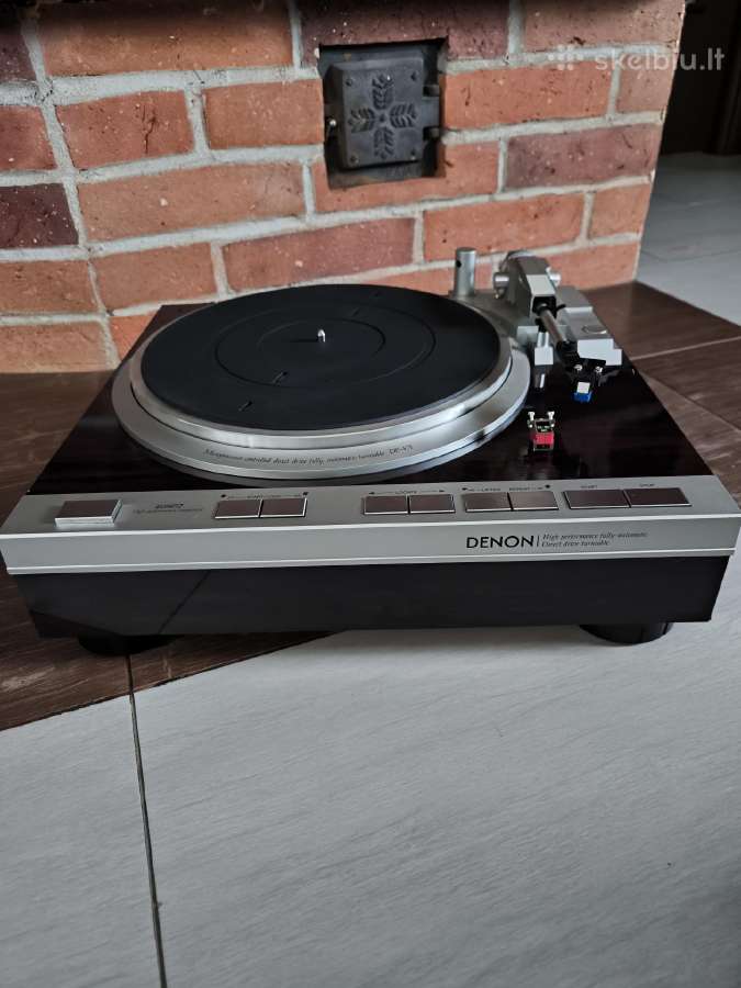 Denon Dp-47f plokštelių grotuvas - nuotraukos Nr. 3