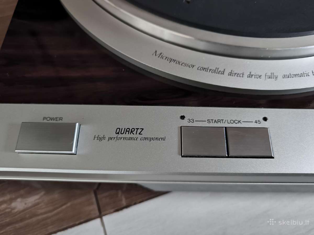 Denon Dp-47f plokštelių grotuvas - nuotraukos Nr. 8