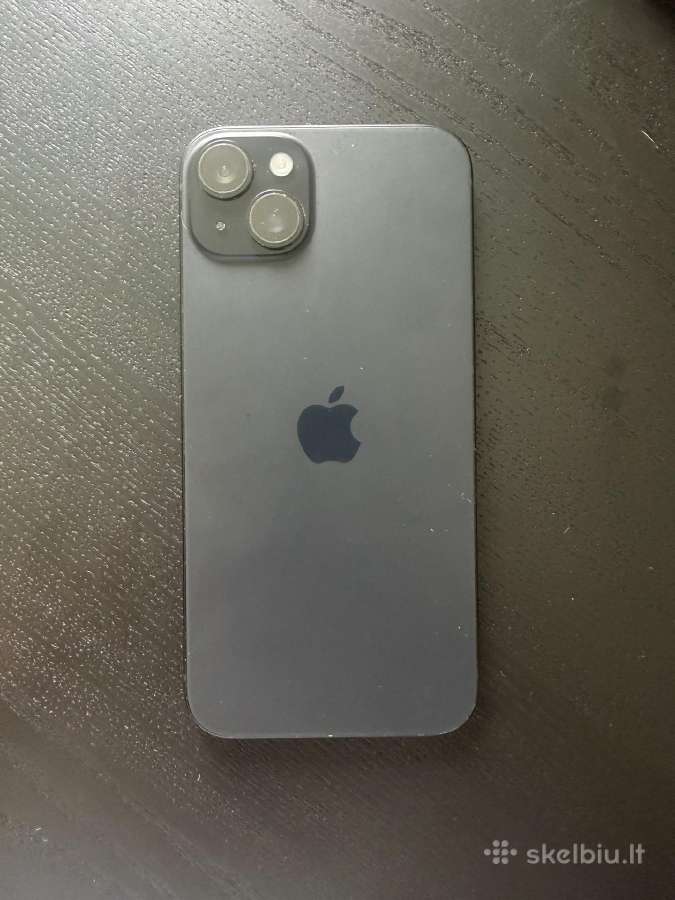 iPhone 15 Plus 128gb Juodas - nuotraukos Nr. 2