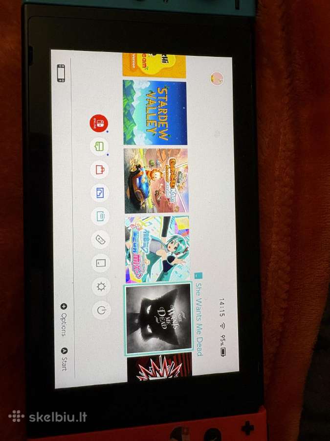 Parduodamas nintendo switch su žaidimais - nuotraukos Nr. 4