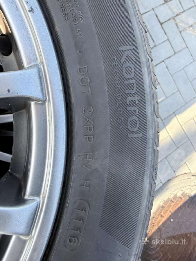 Ratlankiai su padangom nuo VW Passat B6 - nuotraukos Nr. 6