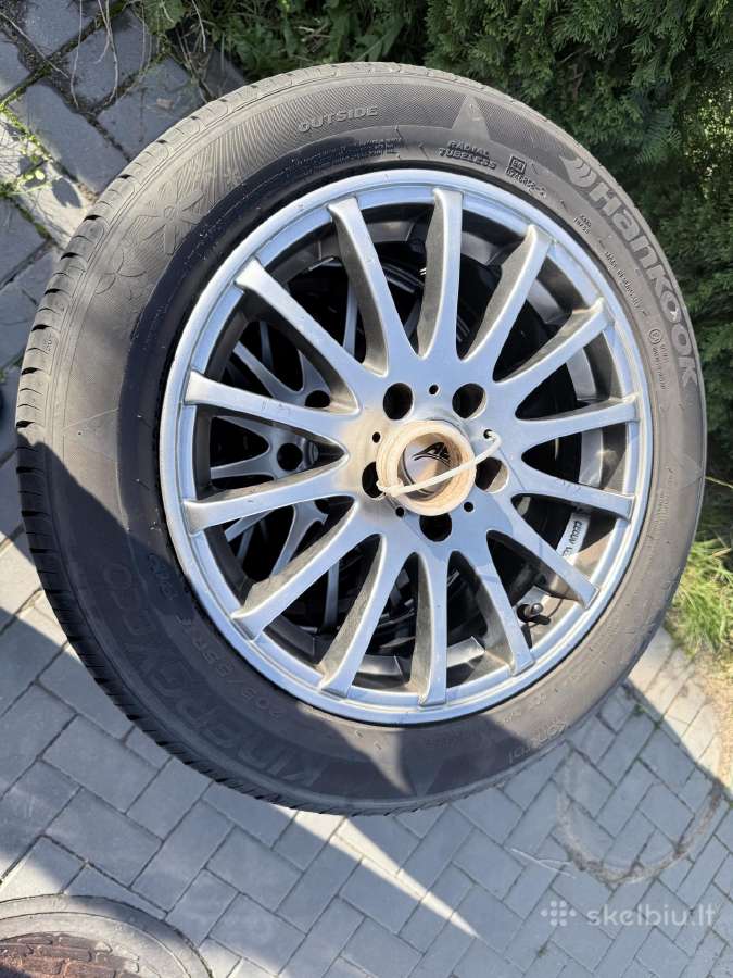 Ratlankiai su padangom nuo VW Passat B6 - nuotraukos Nr. 7