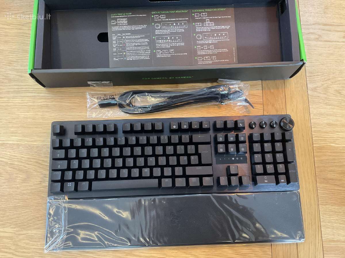 Razer Huntsman V3 Pro klaviatūra - nuotraukos Nr. 3