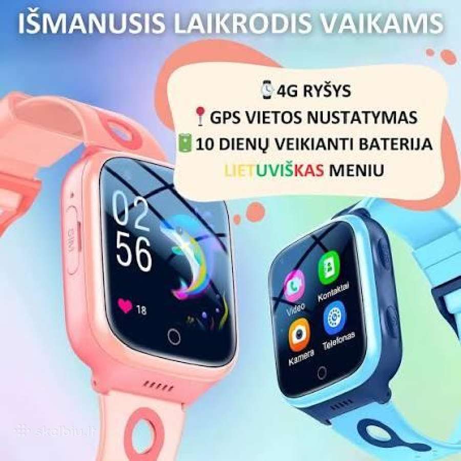 Naujas “Kartu Saugu Pro išmanusis laikrodis - nuotraukos Nr. 8
