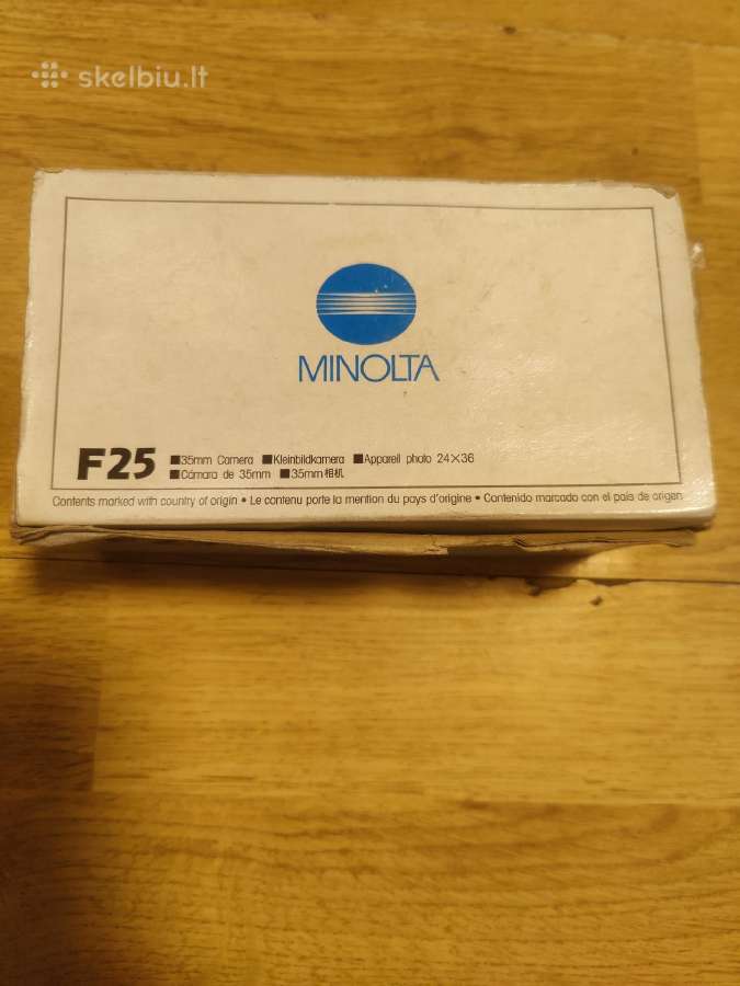 Minolta fotoaparatas - nuotraukos Nr. 3