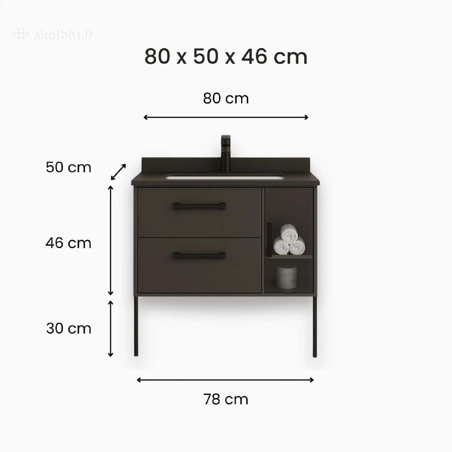 Nauja Vonios spintelės Elvo Cabinetset-luxe - nuotraukos Nr. 2