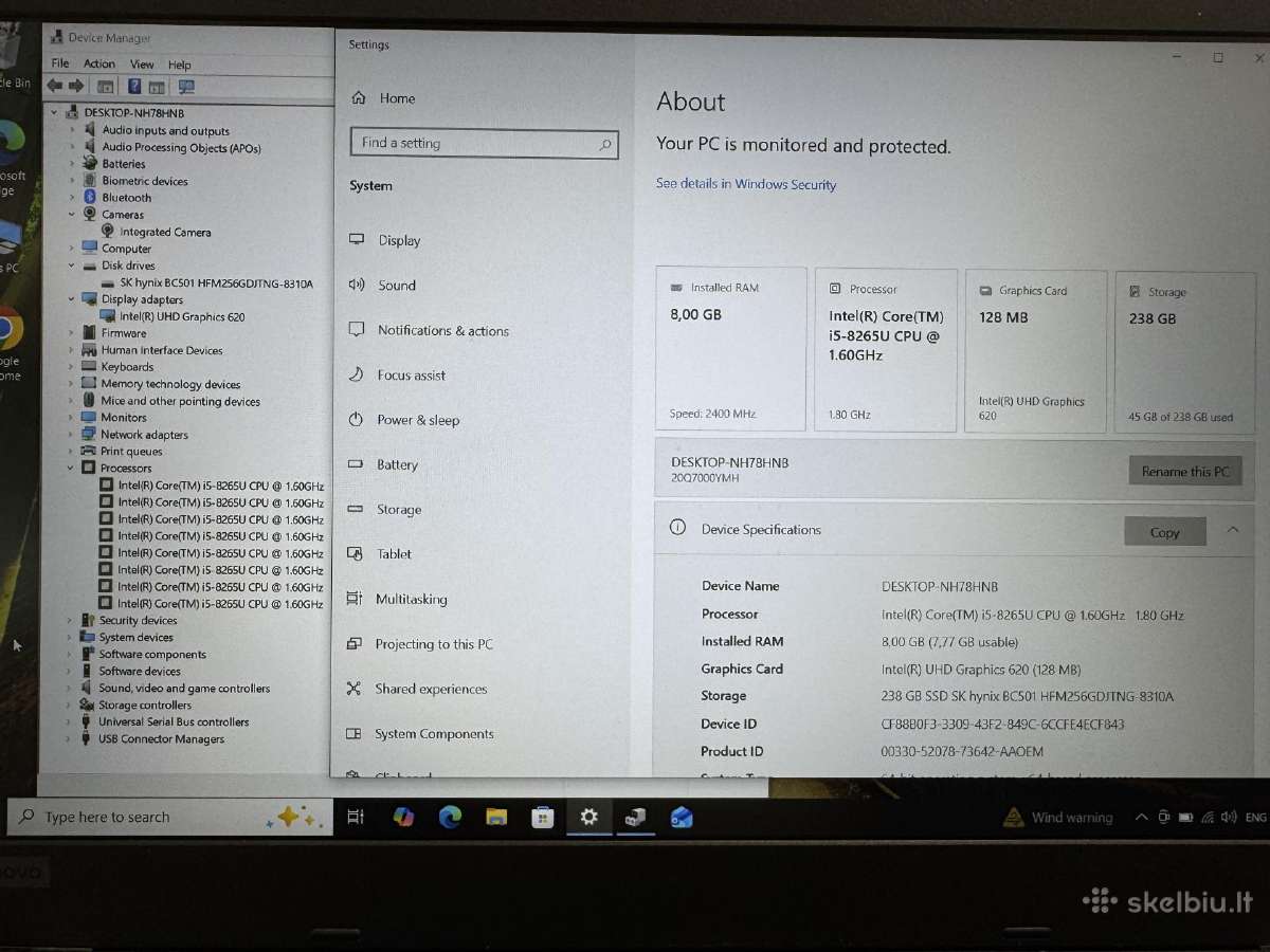 Lenovo Thinkpad L590 - nuotraukos Nr. 4
