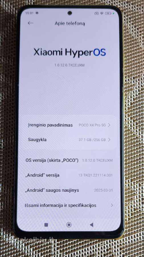 Poco X4 Pro 5G - nuotraukos Nr. 3