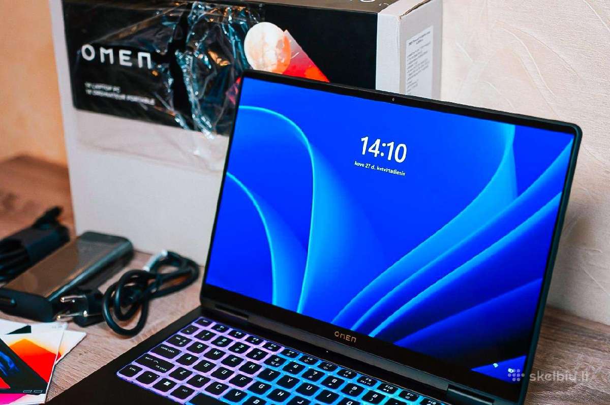 Hp Omen Transcend 14 nešiojamas kompiuteris - nuotraukos Nr. 2